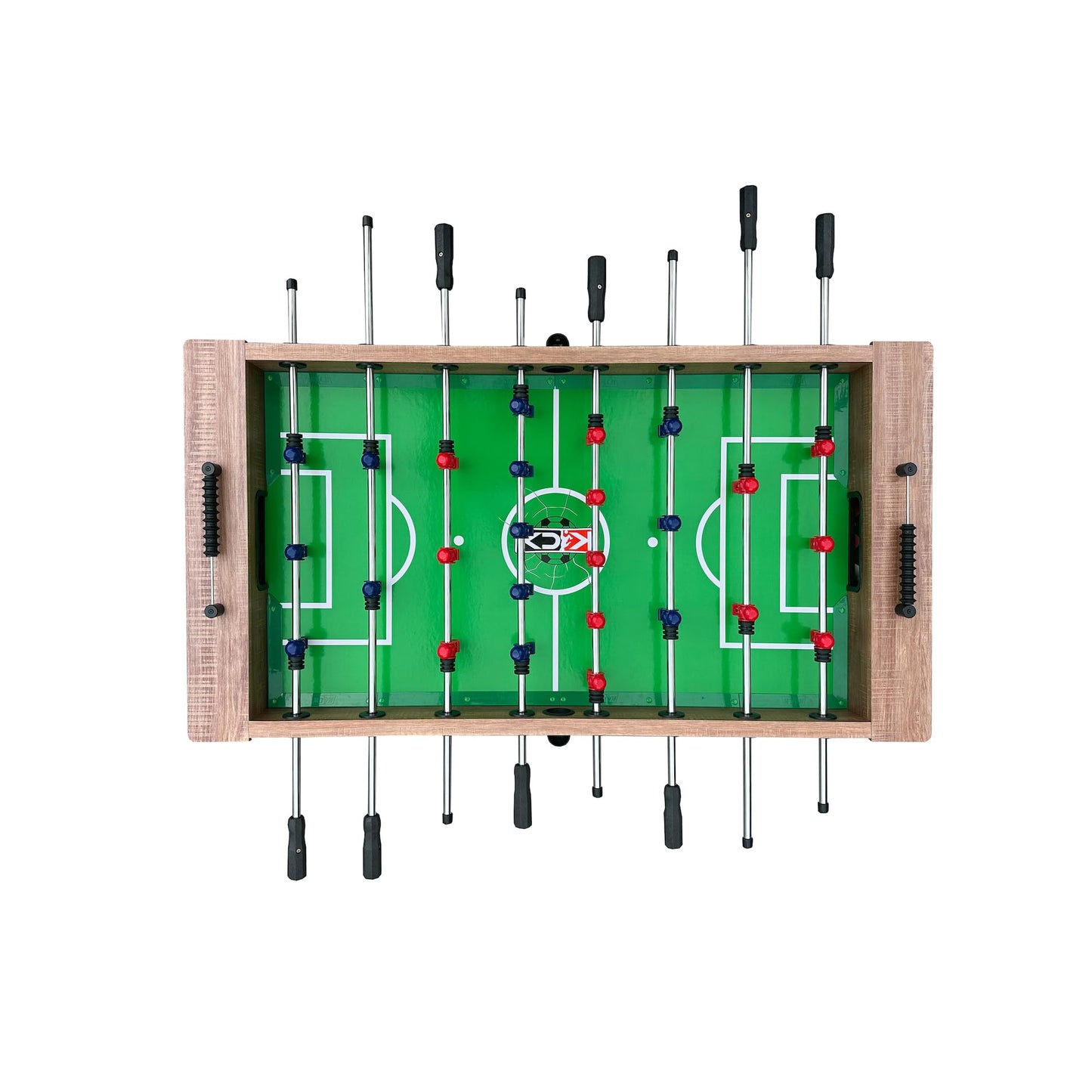 KICK Brigade 55" Foosball Table – Professional Full-Size Indoor Game Table - color: Brown