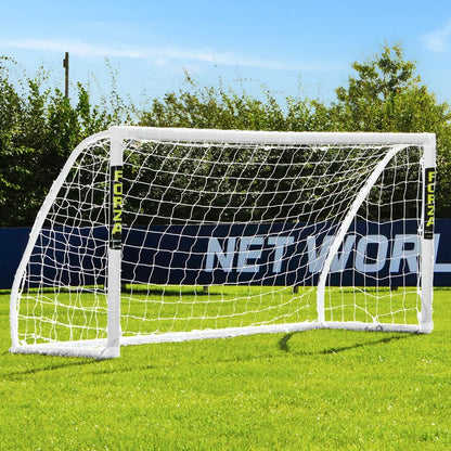 FORZA Match Soccer Goal [7 Sizes] | The World’s #1 Junior Goals! | 100% UK-Made, 2 Min Setup, Unbreakable Goalpost + Target Bundle - Buy FORZA, Play Forever! - size: 8ft x 4ft, style: Goal + Target Sheet
