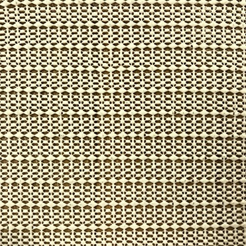 Superior Area Rug Pad, Non-Slip, Non-Skid, Floor Protector, Table Runner, Hardwood and Tile Floors Padding, Washable, Place Mats, Gripper Mat, Slide Stoppers, Rubber Rug Grip, 2'6" x 10', Cream - size: 2'6" x 10' (Rectangular)