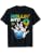 Rollin Into 9 Retro Bowling Birthday Party 9th Birthday T-Shirt - color: Black, size: Small